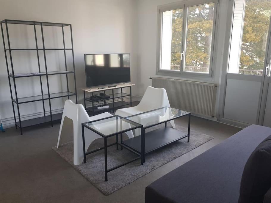Appartement Calme 3 Chambres Avec Lit Double Wifi - Parking Facile Vandoeuvre-lès-Nancy Exterior foto